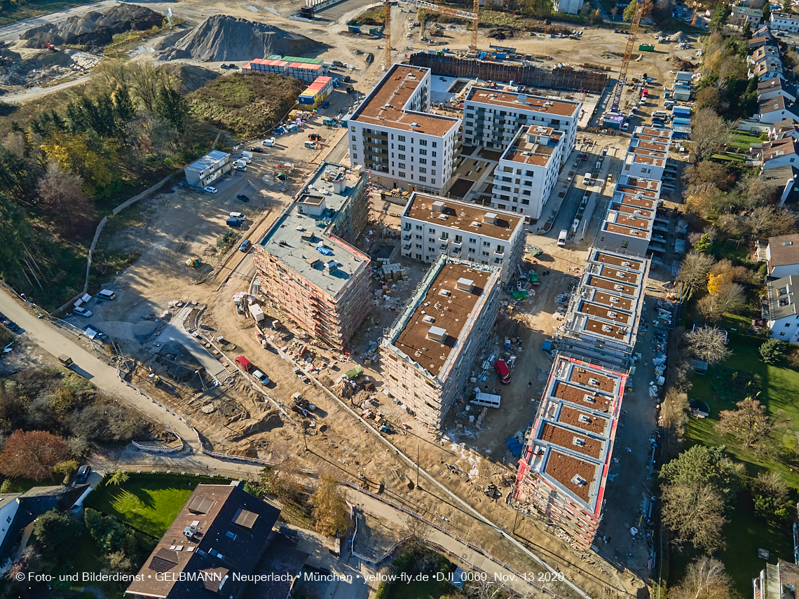 13.11.2020 - Piederstorfer Gelände und Alexisqaurtier am Karl-Marx-Ring in Neuperlach